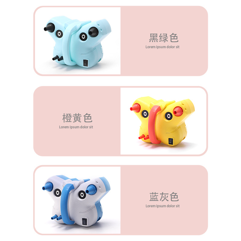 Electric Balloon Pump Electric Balloon Pump Birthday Double Hole Balloon Pump Balloon Machine Specification drawing
