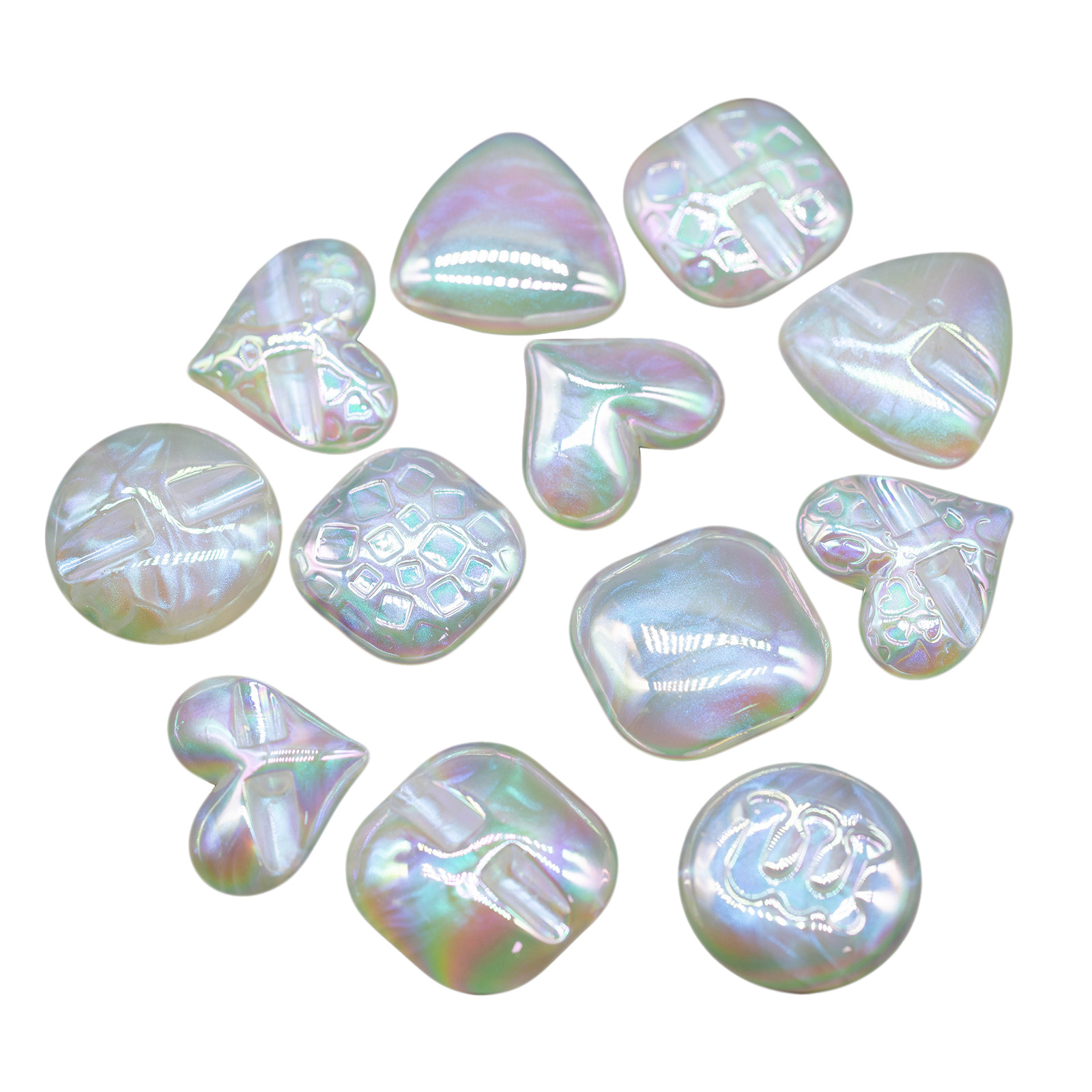 Heidi Mermaid Hime Partial Hole Series White Star Hair Accessories Diy Accessories Head Rope Accessories Manufacturers Wholesale Item Picture