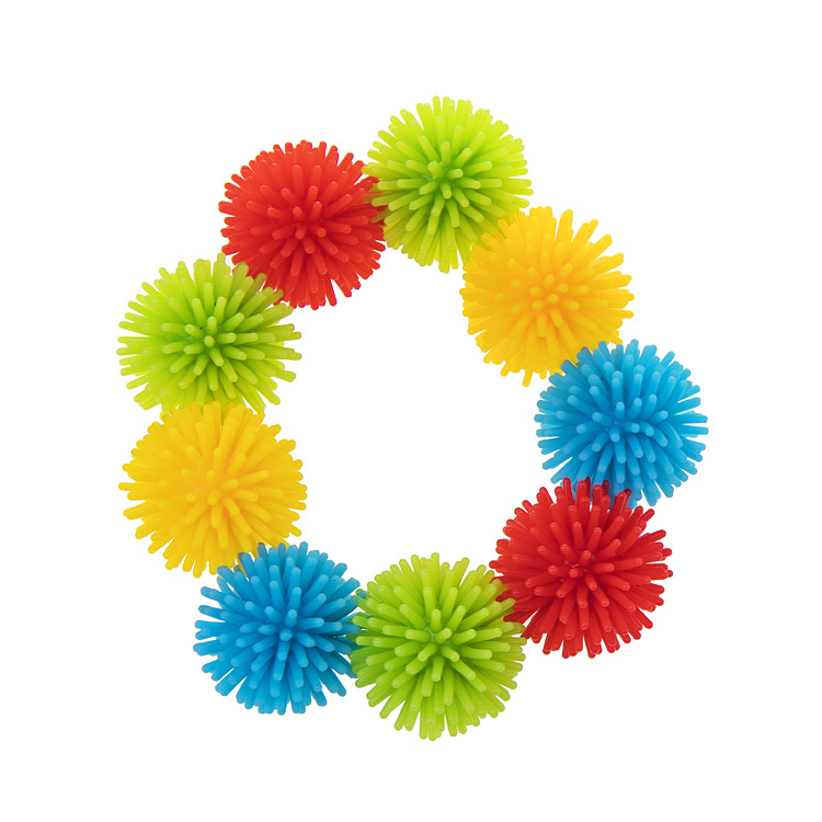 Hot-Selling Decompression Toy Prick Ball Puffer Ball Crystal Massage 3Cm Burr Ball Promotional Gift Vent Ball Bayberry Ball Item Picture