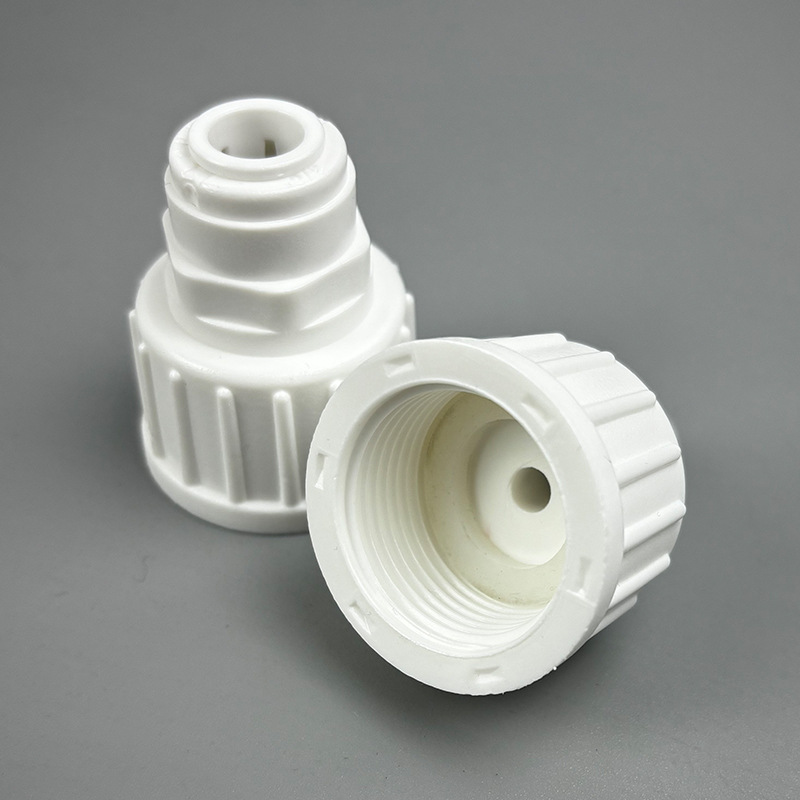 Water purifier Quick connector accessory 63N 6-point internal thread to 3-point quick connector straight through 6-point internal thread to 3-point Quick Connector