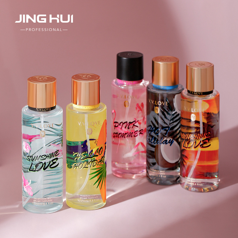 Wholesale of popular, sweet, charming and long-lasting women's perfume and fresh foreign trade perfume body spray Application Scenario