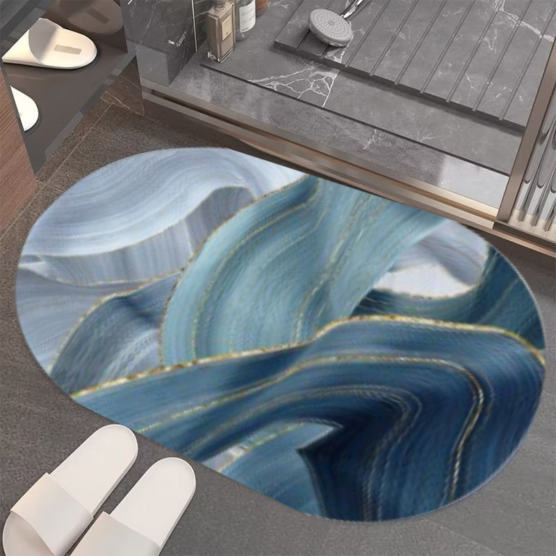 Yiwu Jietai wholesale soft pad, absorbent pad, bathroom door, bathroom anti-slip pad, toilet and washroom, household pad Specification image