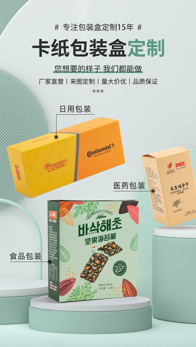 Customized data cable packaging box, tempered film folding paper, mobile phone headphone card box, printed carton pic 4