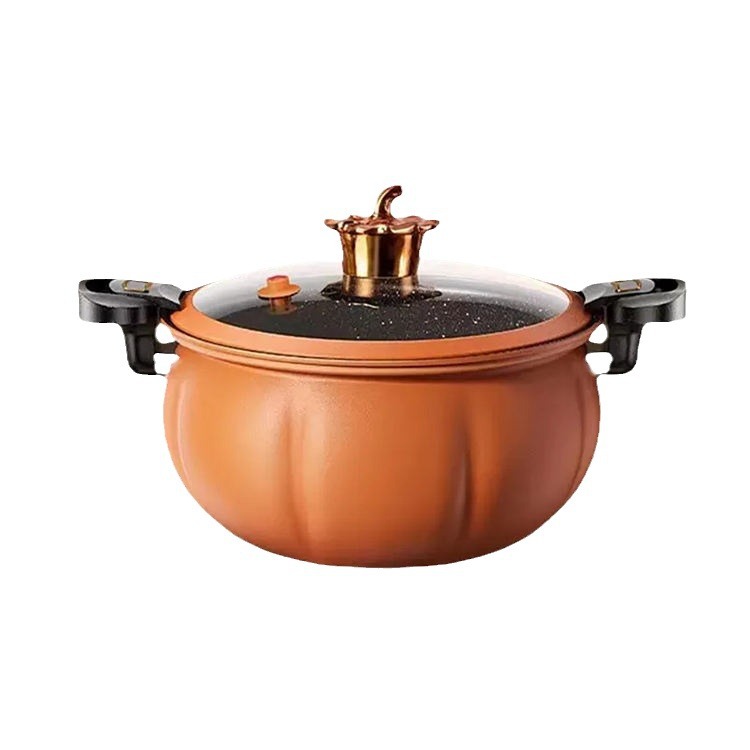 Micro-pressure pot, a new household hit, pumpkin soup pot, stew pot, multi-functional non-stick pot, gas stove, universal stew pot Item Picture