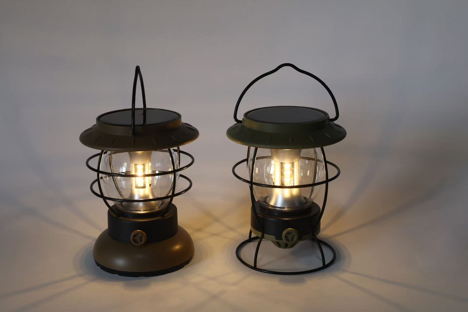 Cross-border large-capacity, mobile phone charging, ultra-long battery life, wall-mounted horse lamp, ambient lighting, portable retro camping lamp pic 3