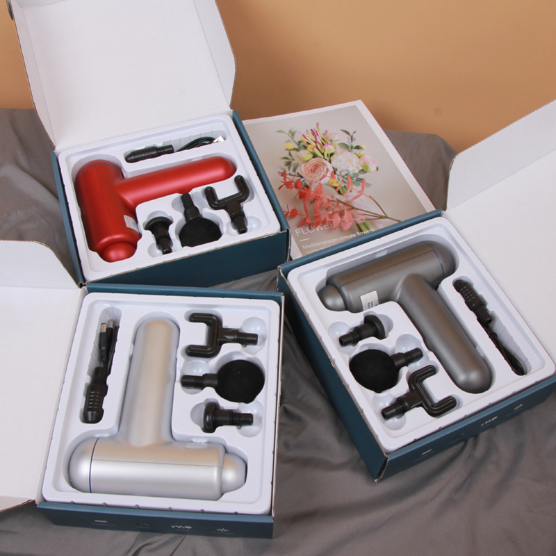 Manufacturer wholesale cross-border fascia gun, Amazon mini massage gun, muscle relaxation massager Massage gun details Picture