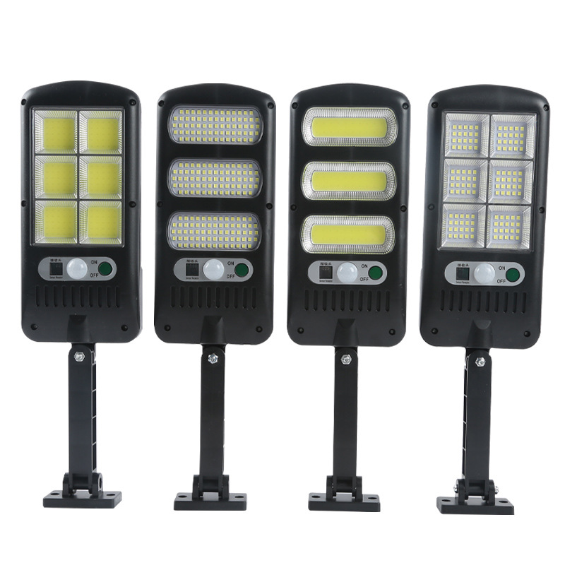 2021 Cross-border solar street lamps, outdoor waterproof LED garden lamps, outdoor human body sensing garden wall lamps Item Picture