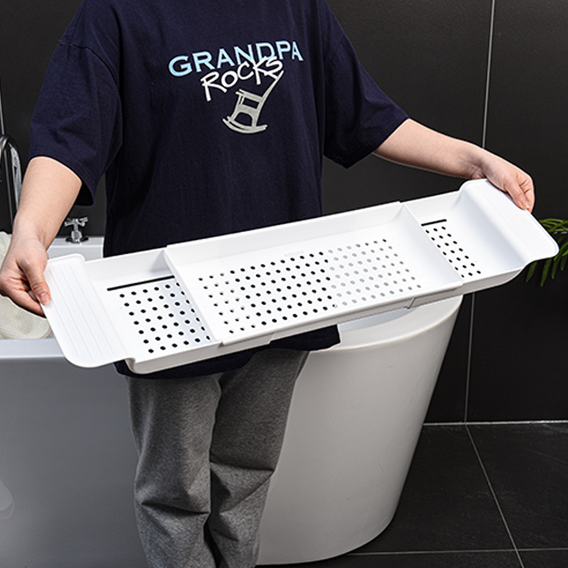 A light luxury bathtub rack for the bathroom Application Scenario