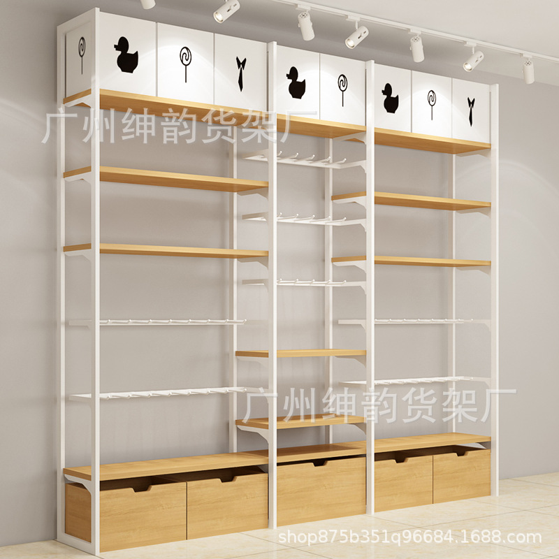 Famous Products Jewelry Boutique Stationery Store Mother And Child Store Steel And Wood Snack Store Store Super Convenience Store Supermarket Shelf Wholesale Application Scenario