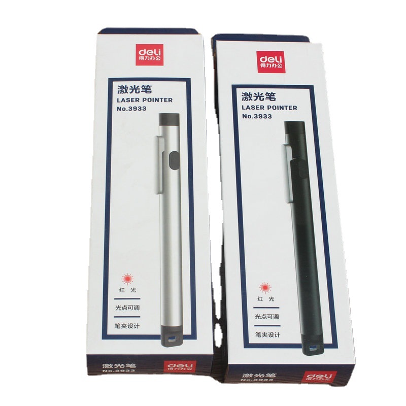 Deli 3933 Remote Control Educational Technology Infrared PPT Teaching Projector Flashlight Laser Pen Lamp Red electronic Teaching Whip Pen Item Picture