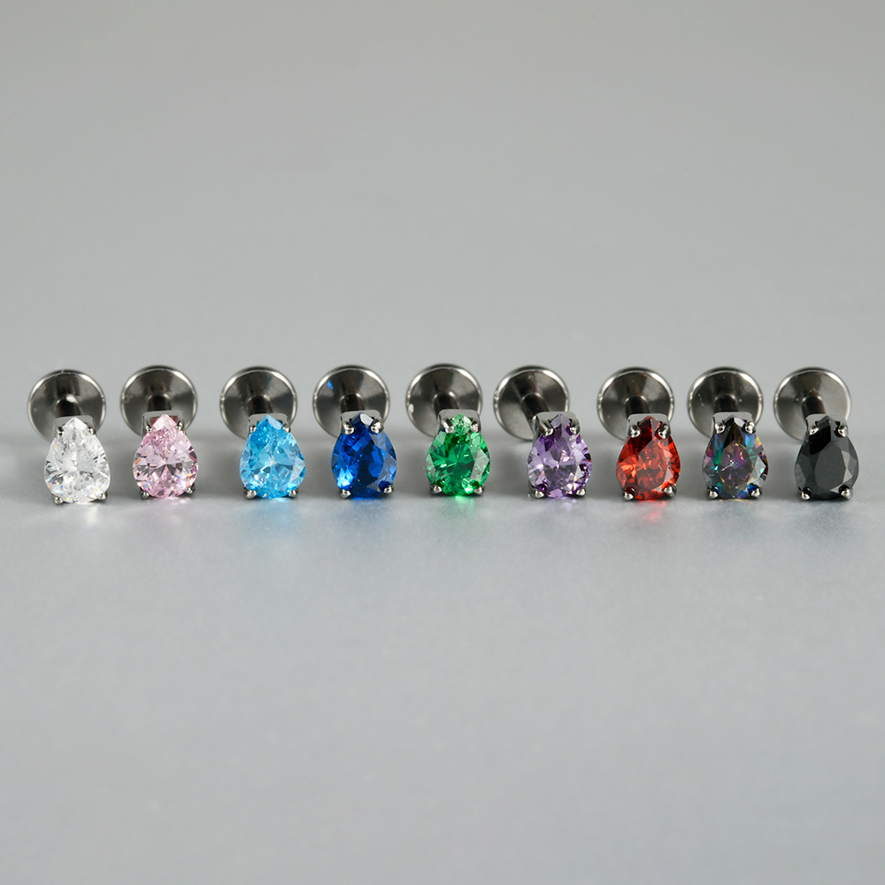 饰品/耳饰/耳环/合金猫眼石耳环/不锈钢耳环细节图