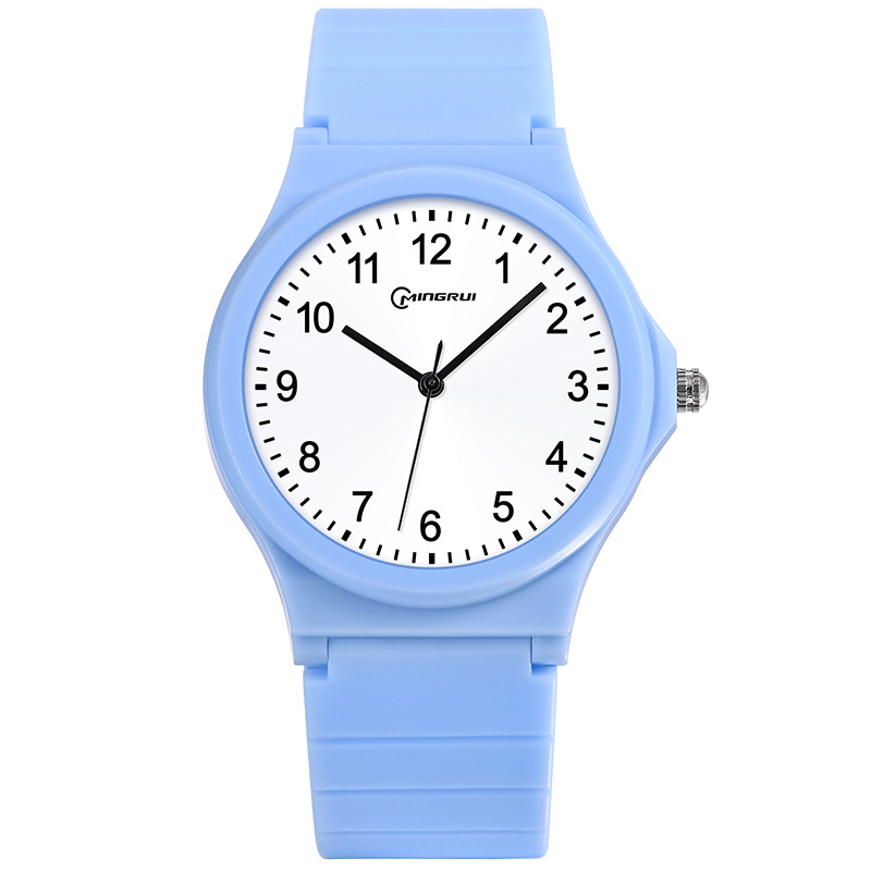 Customized watches for outstanding students in exams, both male and female students, trendy, simple, waterproof, children's and girls' quartz watches, with logo changes Item Picture