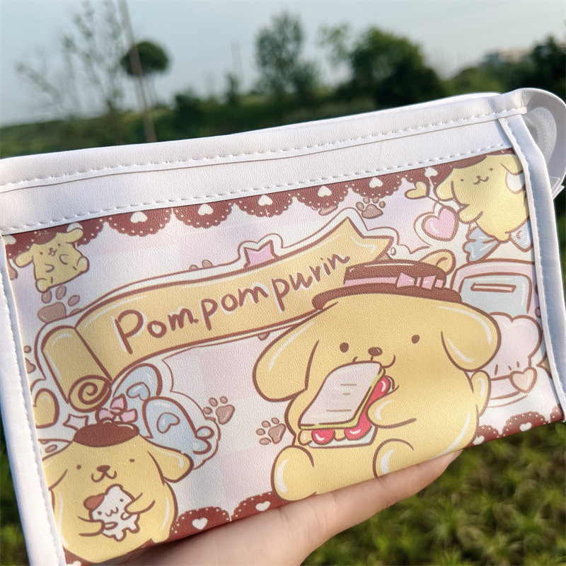 Cute Stationery Bag Yugui Dog Pen Bag Pencil Bag Girl Heart Kulomi Melody Kt Cat Cartoon Tote Bag Application Scenario