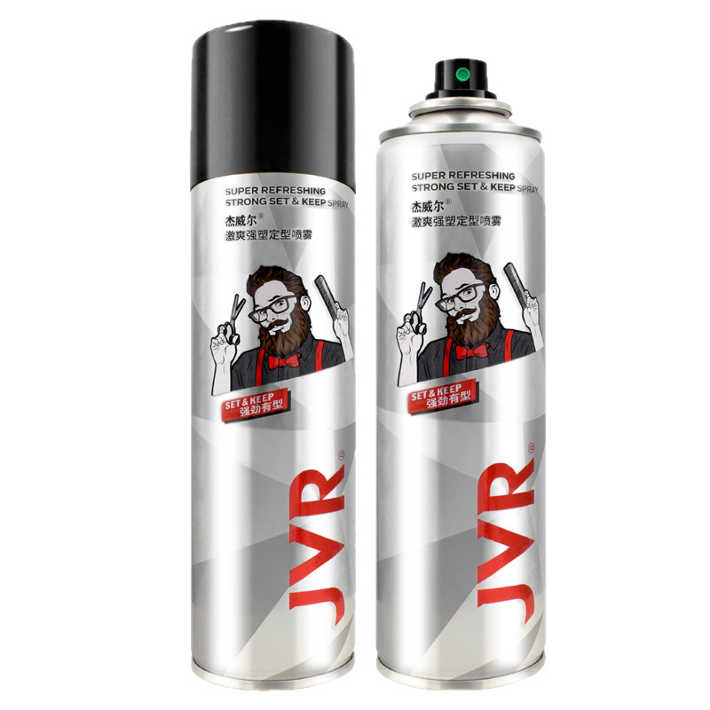 JVR Strong Shaping Spray Men's Fresh Hair Gel is a natural, fluffy and hair-friendly dry gel Item Picture