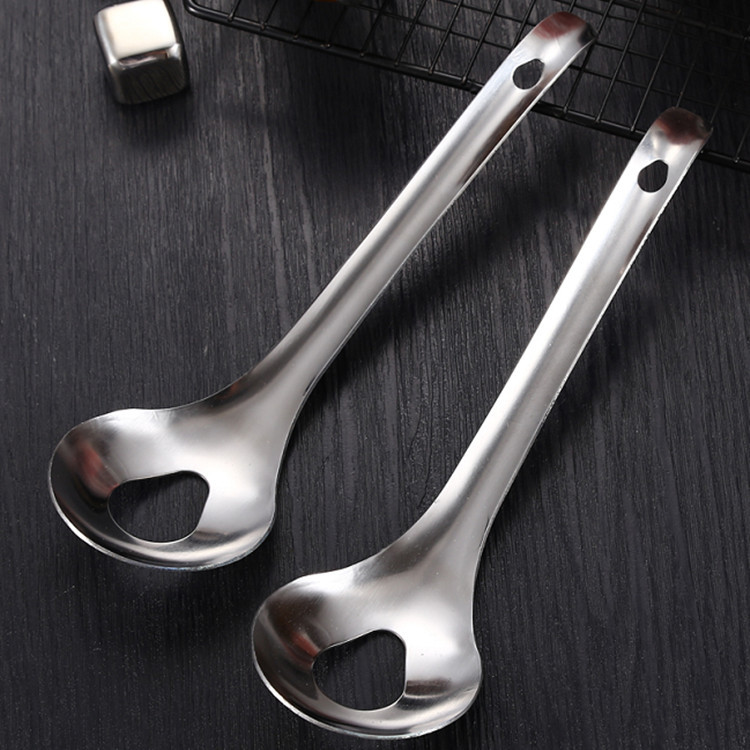 Manufacturer's stainless steel meatball maker, fish ball spoon mold, meatball extrusion rice ball spoon, household kitchenware details Picture