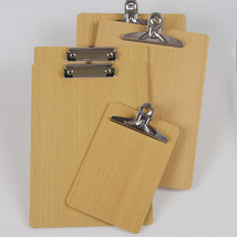 办公用品 加厚木质挂式A4板夹文件夹垫板写字板夹平板夹厂家直销