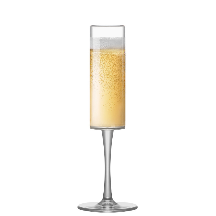 Tall champagne glass, straight wine glass, plastic pink cocktail glass, anti-drop bar glass, creative tall glass Item Picture