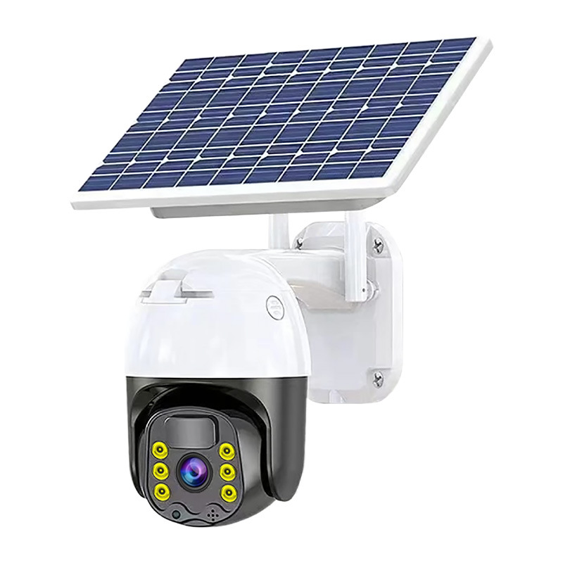 360度无需网络太阳能充电监控摄像头家用室内外远程低功耗监控器详情图5