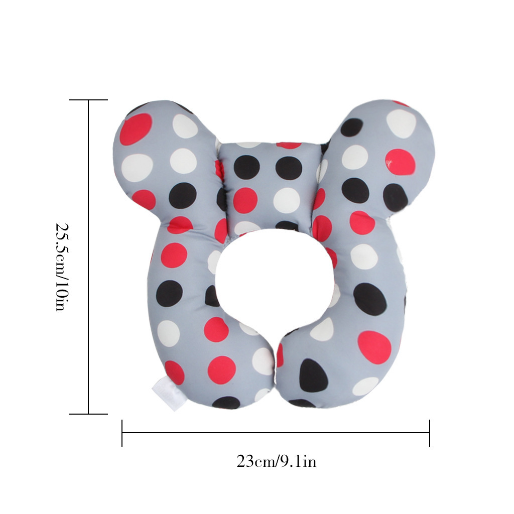 Baby Styling Pillow Newborn 3 Months To 1 Year Old Baby Head Protection Can Be Washed Sleep U-Shaped Pillow Anti-Deflection Correction Head details Picture