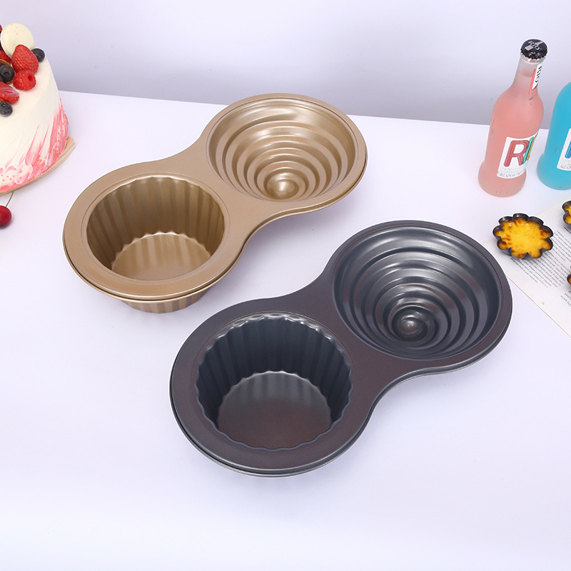 Large 2 Ice Cup American Wilton Cupcake Cup Mold Baking Pan For Baking Oven details Picture