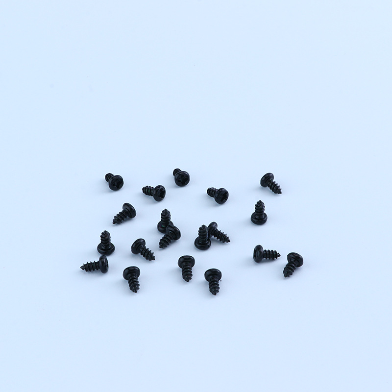 Manufacturers Directly Supply Cross Head Self-Tapping Screws Black Cross Flat Head Self-Tapping Screws Pan Head Self-Tapping Screws details Picture