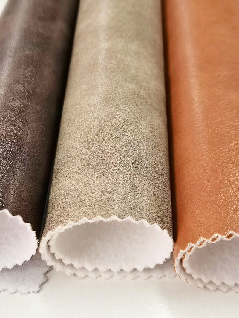 New color matching soft sofa leather, waterproof and scratch-resistant cat scratch leather throw pillows, cushions, bed back decorative leather fabric Application Scenario