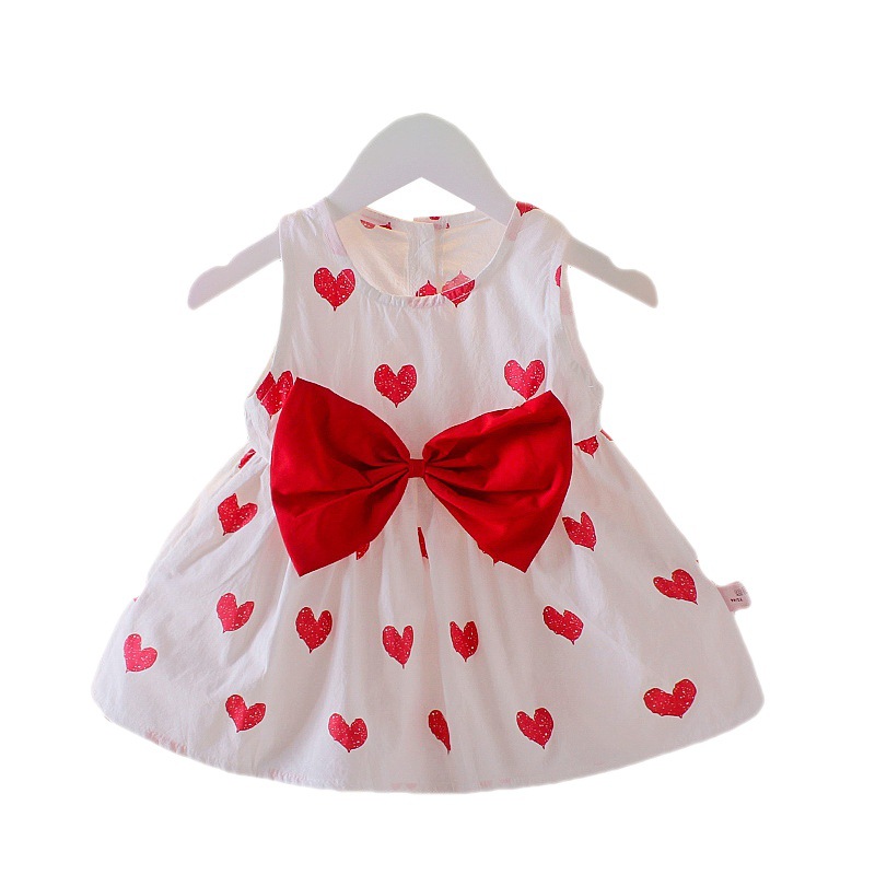A free shipping summer dress for girls, a stylish Korean-style baby princess dress, a summer halter dress, a one-year-old baby dress Application Scenario