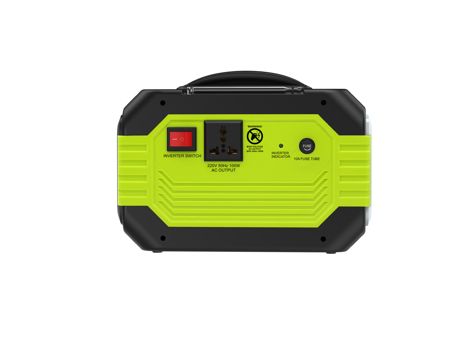 Portable solar emergency power lighting system with 100W inverter, lighting speaker and 12V energy storage power supply Application Scenario