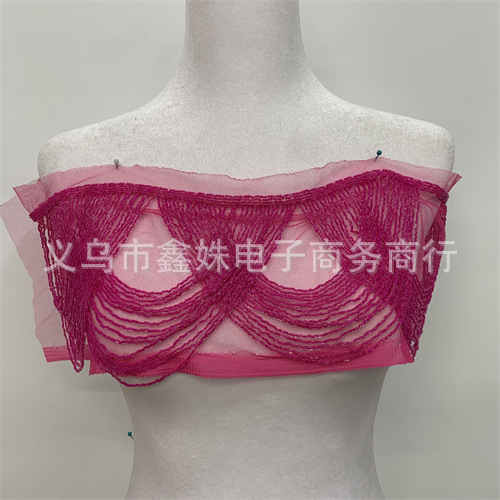 Best-selling handmade tassel collar flower shawls, wedding gowns, evening gowns, dance costumes, single-layer details Picture