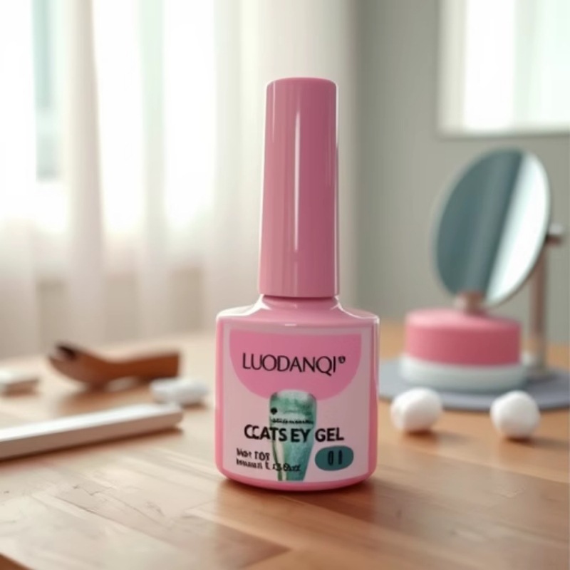 In 2025, the cross-border best-selling cat's Eye glue, Magic Galaxy Black Hole Flash Changeable Glue 9d Cat's Eye Nail Polish Glue set Batch Specification image