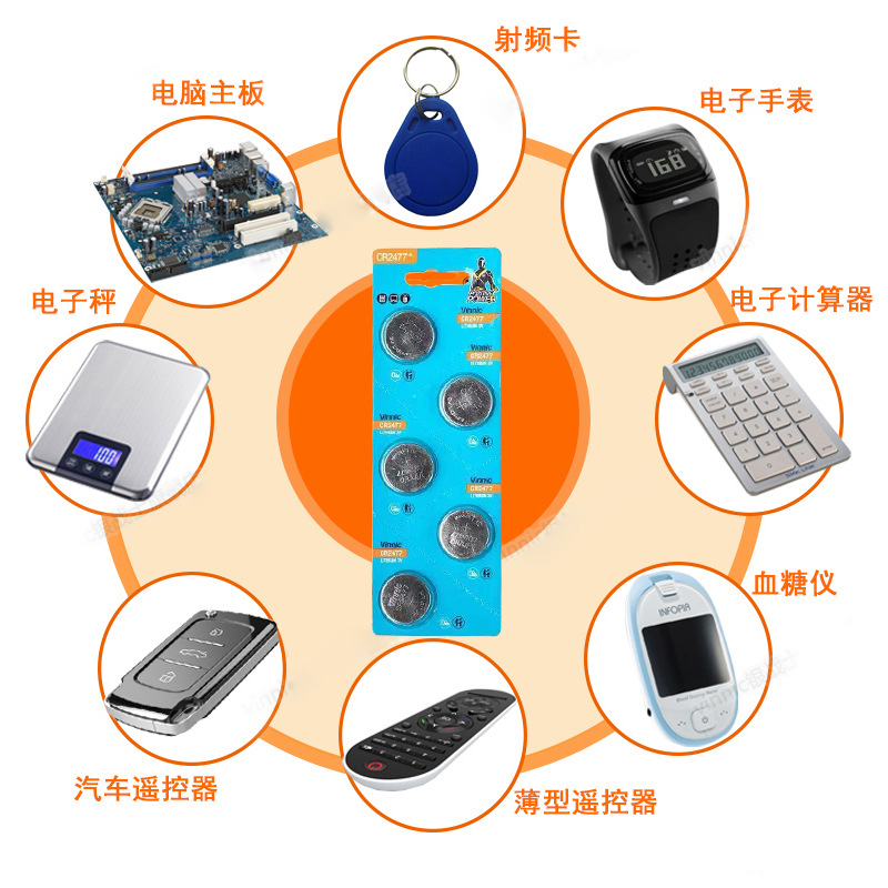 Silver Warrior Eco-friendly Pine and Cypress Button Battery VINIC-CR2477 mercury-free eco-friendly Battery. Bulk purchase offers better prices details Picture