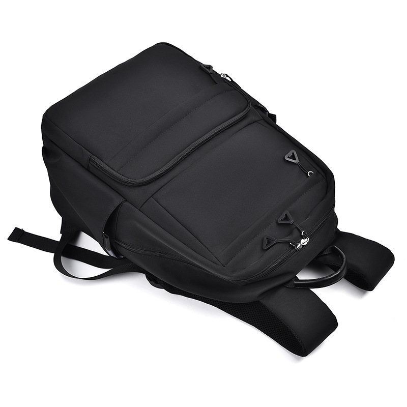 Feisha's new backpacks, couples' water-resistant large-capacity backpacks, student bags for going out, school bags with good load-bearing capacity, and computer bags details Picture