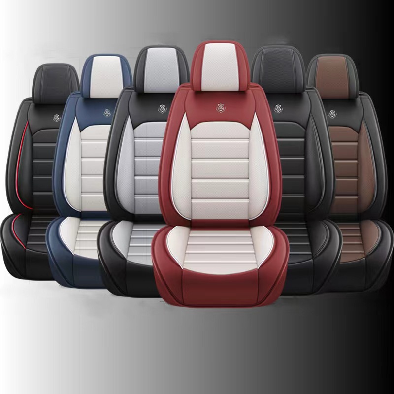 Cross-border foreign trade car seat covers, all-season seat cushions, fully enclosed seat covers, Napa leather car cushions, manufacturer wholesale and consignment