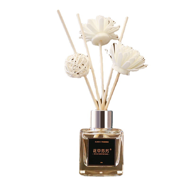 Dry Flower Fire Free Aromatherapy Household Indoor Long-Lasting Air Freshener Bedroom Rattan Toilet Toilet Fragrance Adornment Item Picture