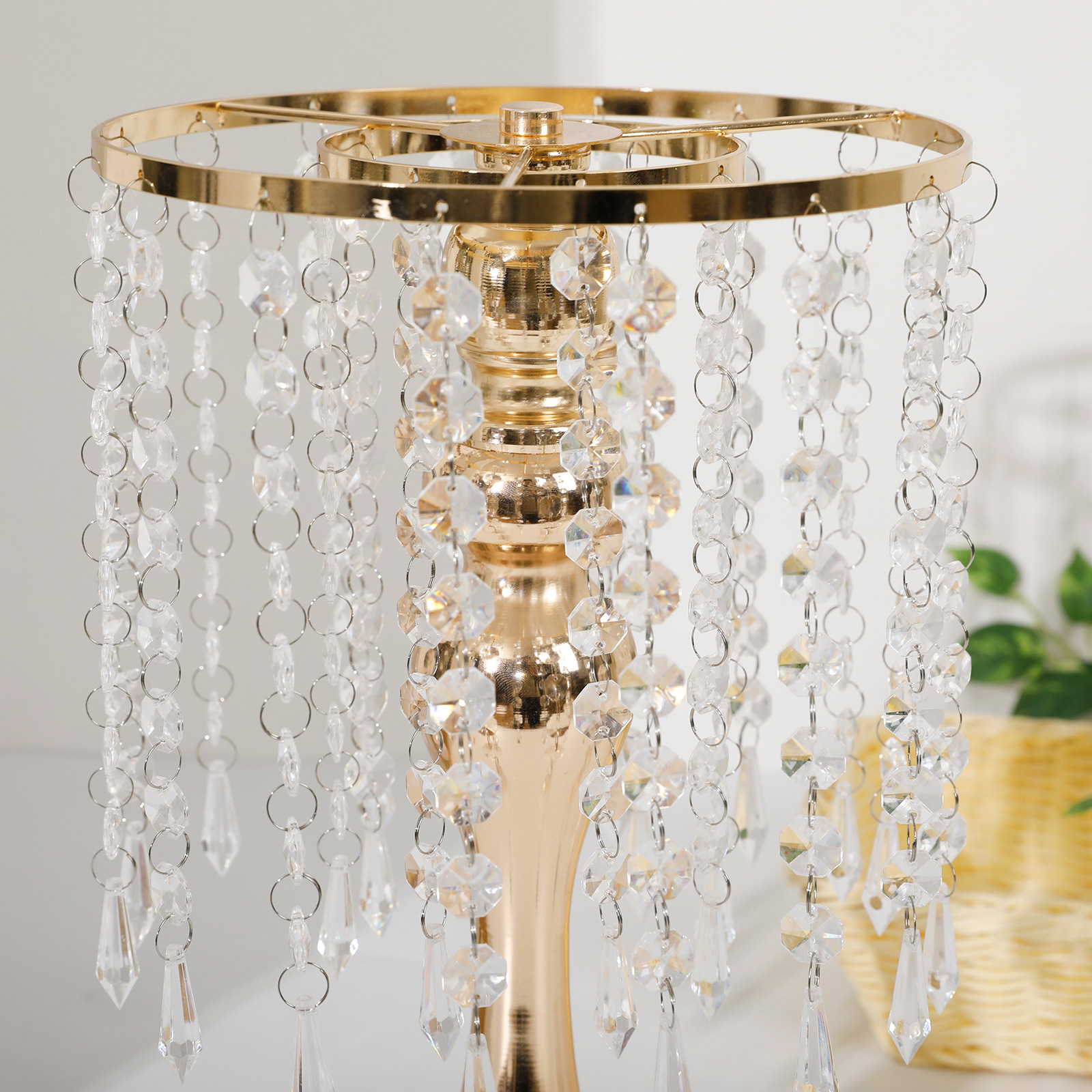 Cross-Border Amazon Flower Stand Table Flower Device Wedding Hotel Set Wedding Props Banquet Party Supplies Foreign Trade details Picture