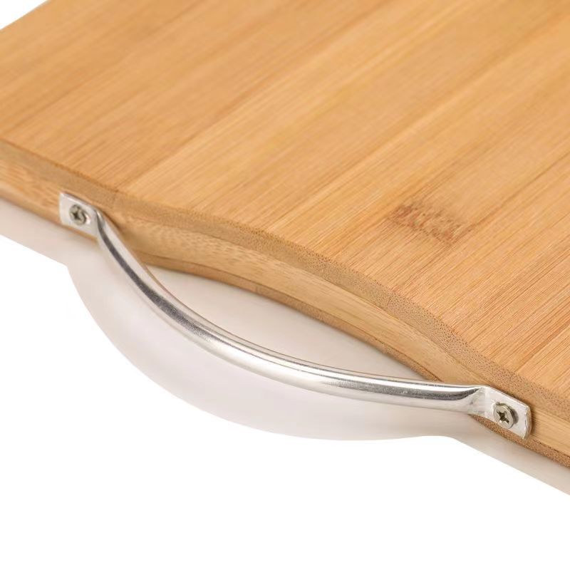 Wan Xin Jia Affordable Technology Bamboo Chopping Board Thickness 2.0Cm Cutting Vegetables Cutting Meat Bamboo Chopping Board Home Chopping Board Rod Surface Cutting Board Specification drawing