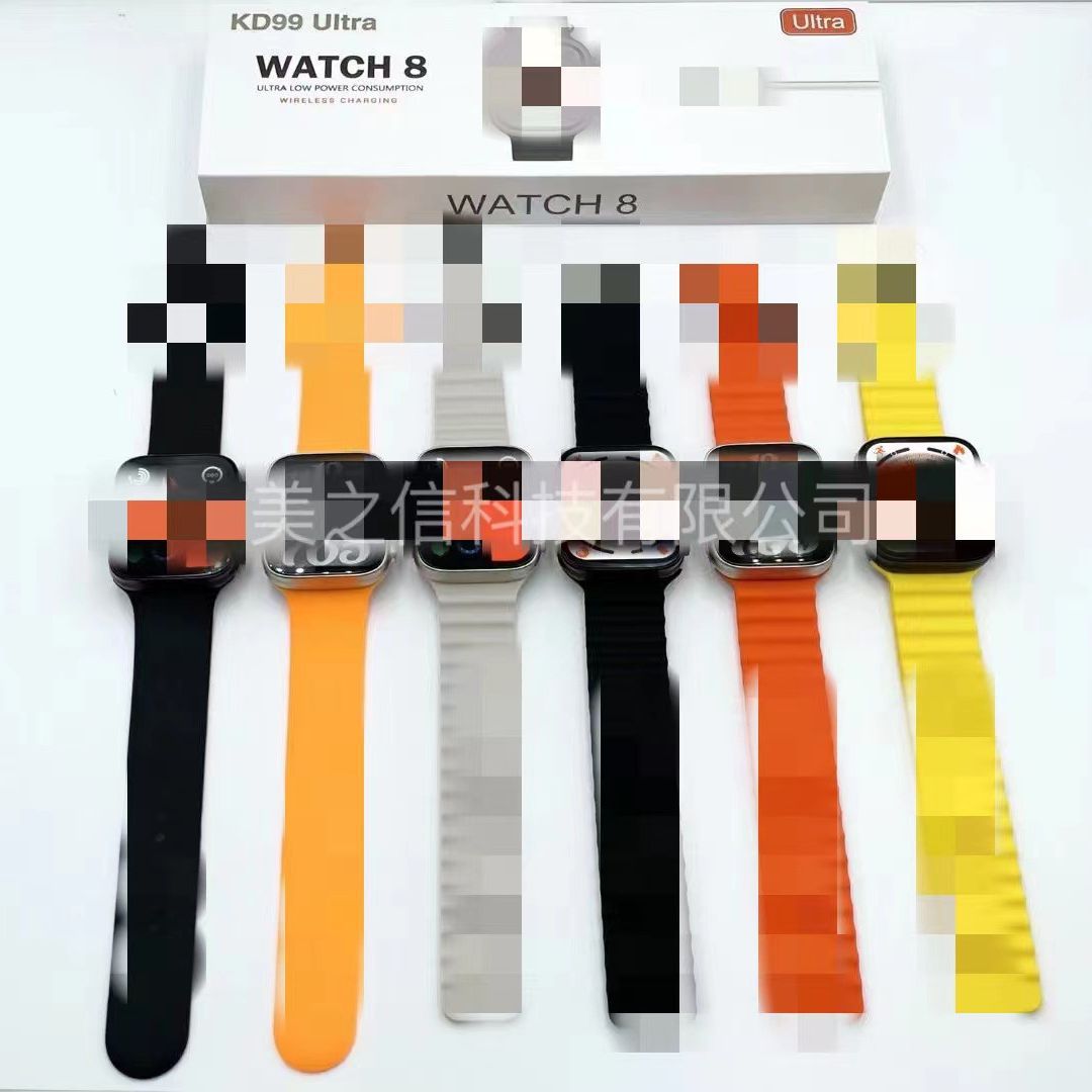 KD99 ultra智能手表手环无线充电 通话运动手表