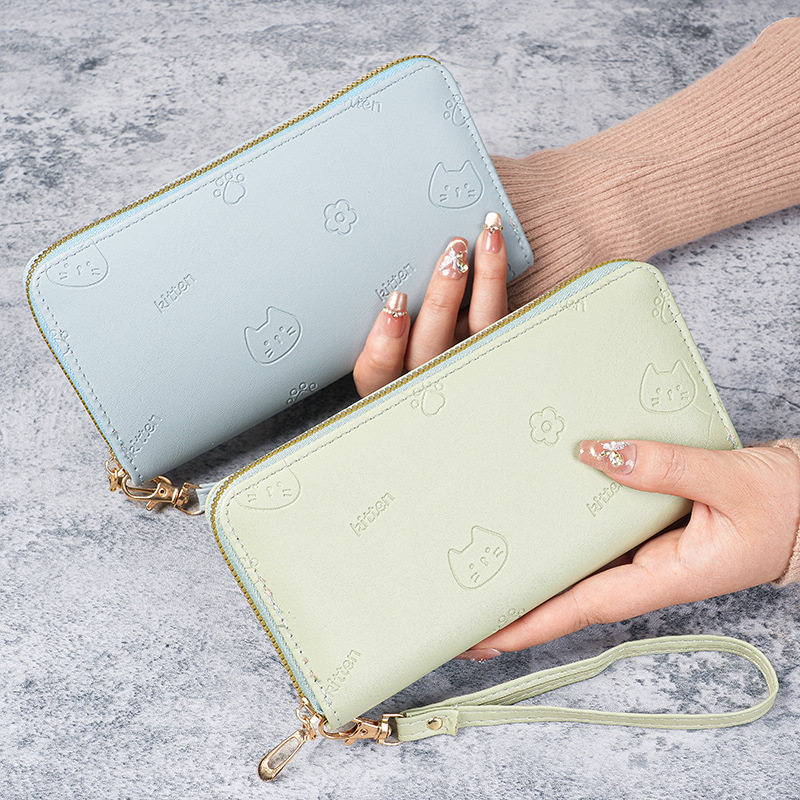 女包/钱包/鳄鱼纹钱包/钱包女士短款时尚/女士皮包细节图