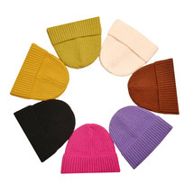 新款秋冬季女士针织毛线套头帽 保暖防风滑雪帽 厂家直销