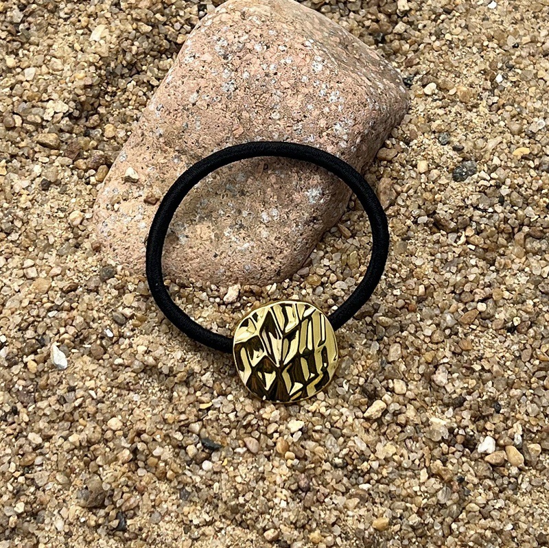 Cross-border explosive metal butterfly high elastic hair tie design simple hair tie back head hair tie Specification drawing