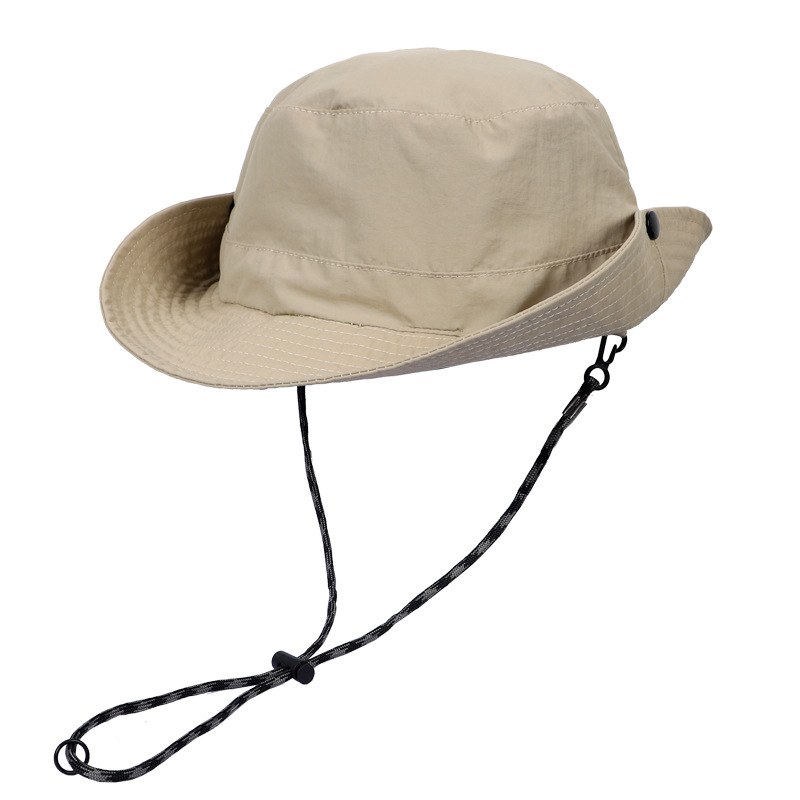 Summer Solid Color Quick Drying Fisherman Hat Uv Protection Visor Mountain Outdoor Fishing Hat Camping Hiking Hat Men Application Scenario