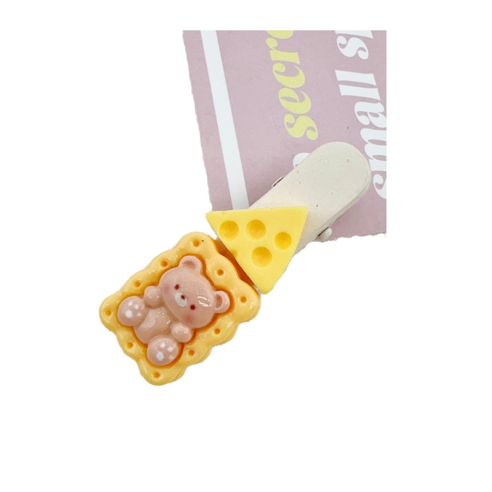 发夹/发饰/创意饰品/发卡/抓夹白底实物图
