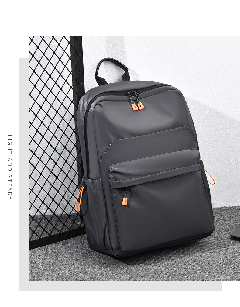 双肩包男士简约大容量旅行背包女休闲日系初高中大学生书包男背包详情18