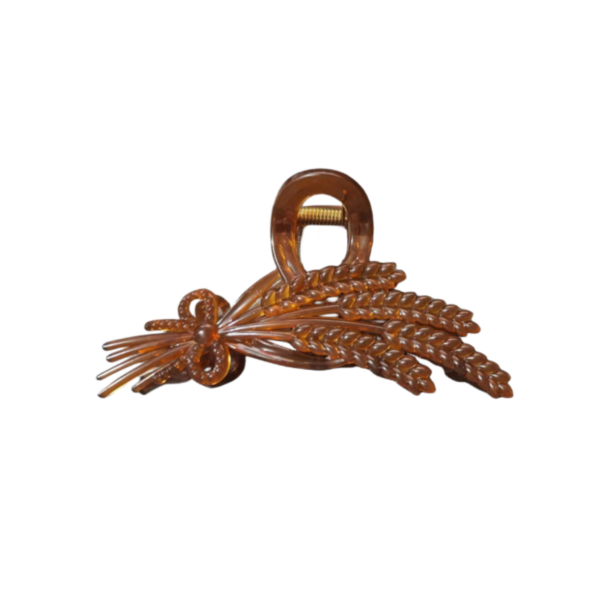 Spring and summer bestsellers: Wheat ear hair clips for women, simple and creative, back of the head hair claw clips, shark clips, hair accessories and headwear Item Picture