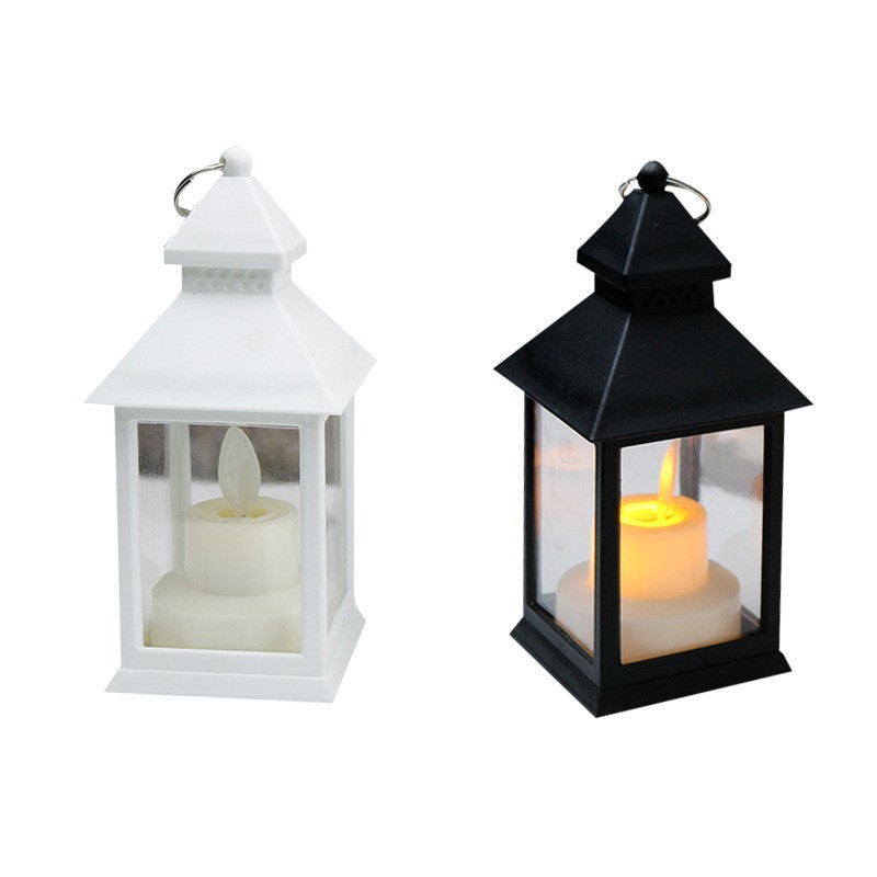 Wholesale of small wind lamps, candlestick lamps, ornaments, decoration props, cross-border wholesale of Nordic Instagram Christmas decorations, glowing Item Picture
