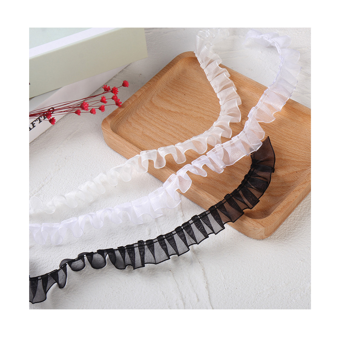 قطع غيار حلية من عملية قرقماش الخشن (DY)، وهي أغطية ثلجية خشنة تبلغ حجمها 2 سم Item Picture