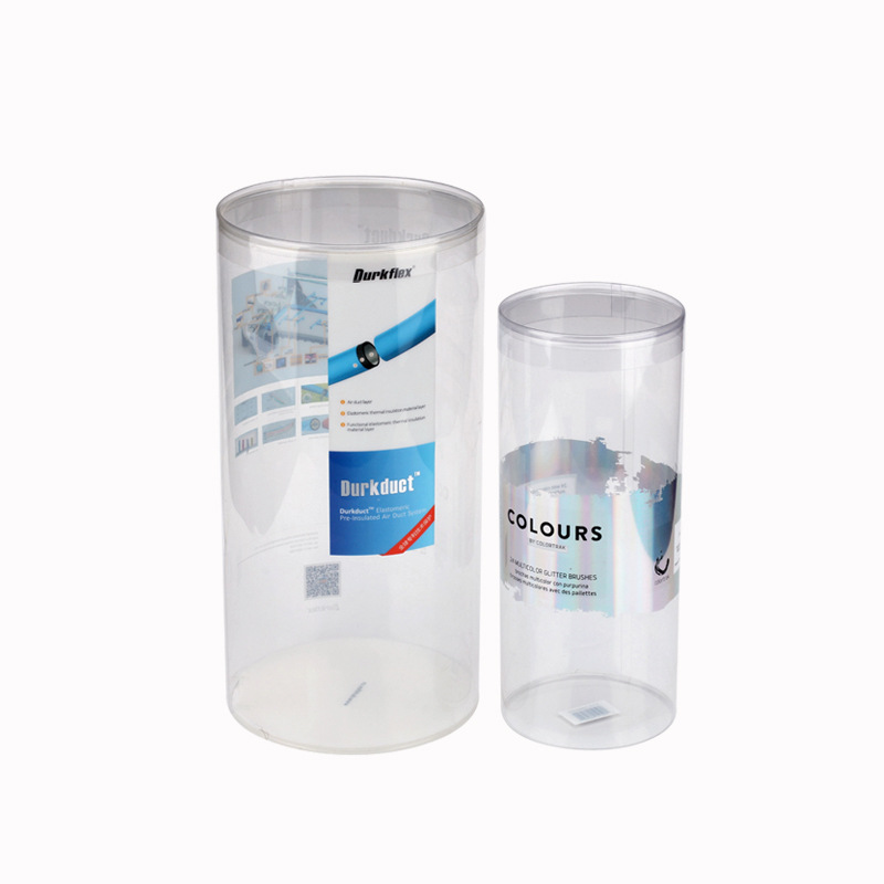 Plastic round toothbrush, pet transparent cylinder packaging, pet round tube, table tennis, badminton, tennis transparent pvc cylinder Application Scenario