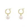 Pearl earrings for women with a light luxury and high-end feel, new bestsellers in 2025, French high-end style and elegant earrings Specification image