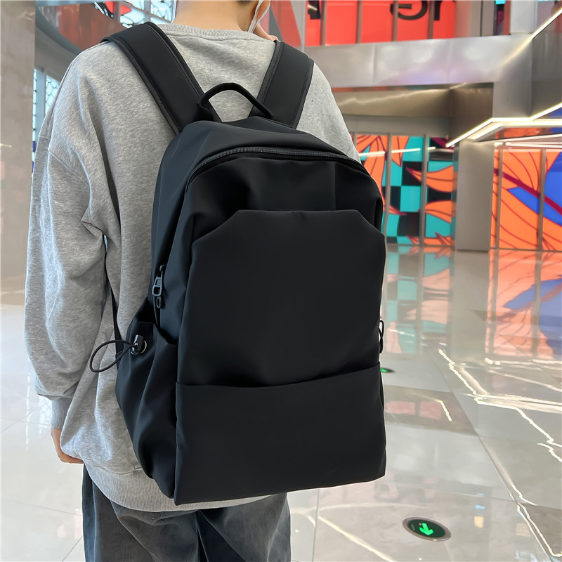 Girls' 2024 new style simple travel computer backpack for college and high school students, men's casual large-capacity backpack Specification image