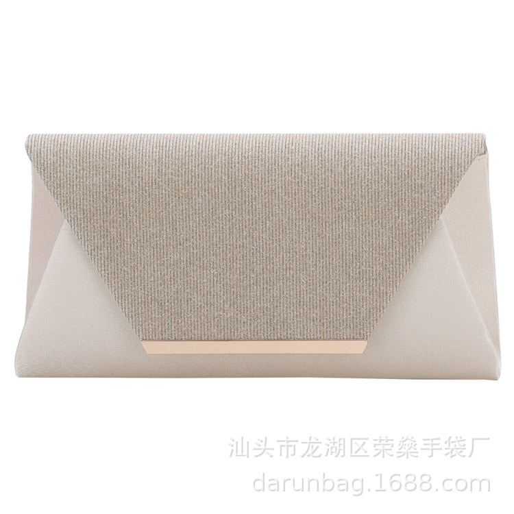 Cross-Border E-Commerce Japanese And American Glitter Hardware Banquet Bag Dress Bag Grab Bag Dinner Bag Party Bag details Picture